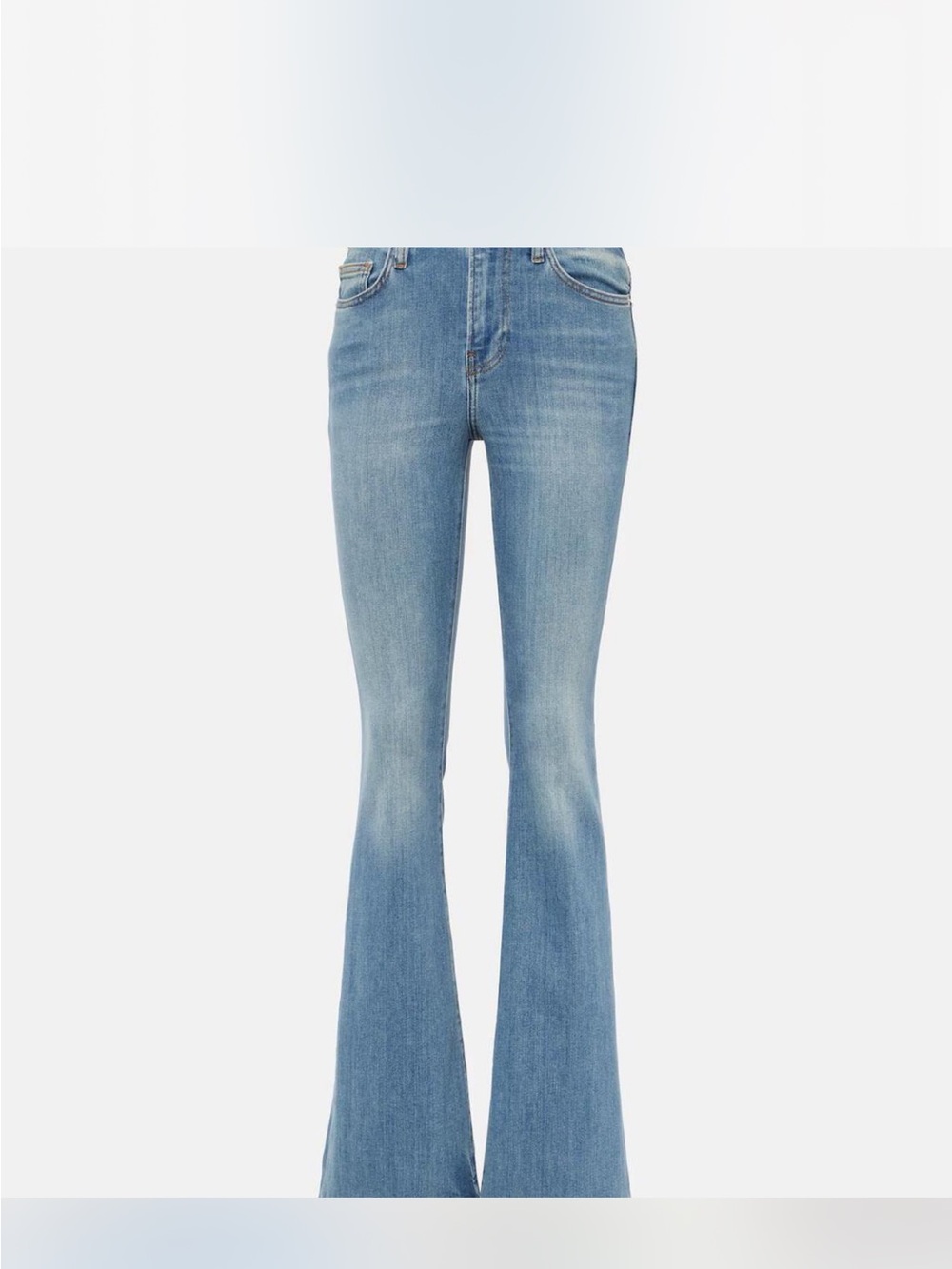 Frame Classic Light Blue Flare Jeans for Women